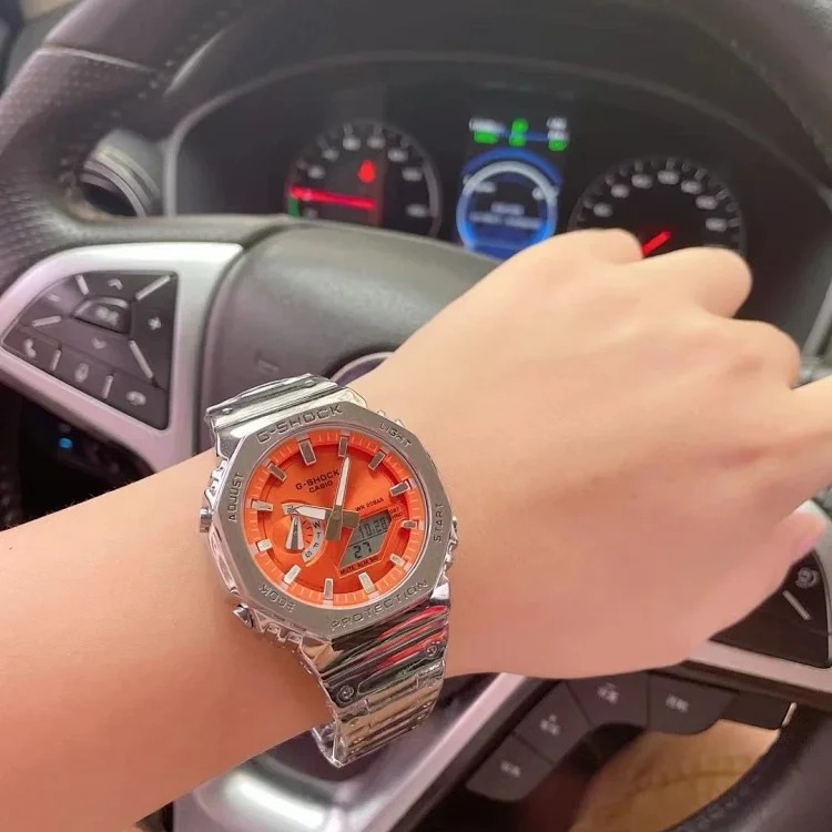 [DX66-1] Watch Men's Watch Sports Watch Calendar Men's Student Watch Steel Band Watch Waterproof