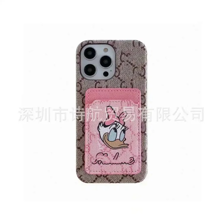 Suitable for ihone17promax mobile phone case girly pink cute card Apple 16pro exquisite mobile phone case