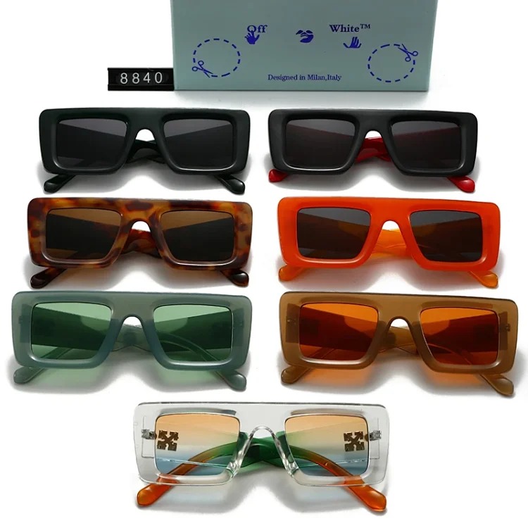 [DX34-2] High-end summer sunglasses with big face and slimming effect (8840)