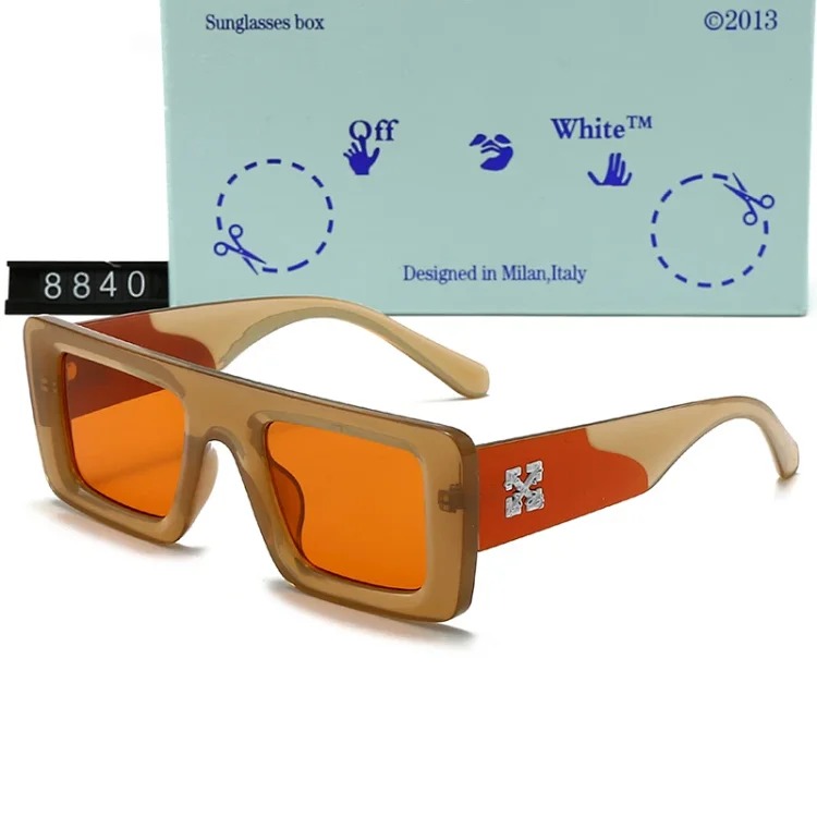 [DX34-2] High-end summer sunglasses with big face and slimming effect (8840)