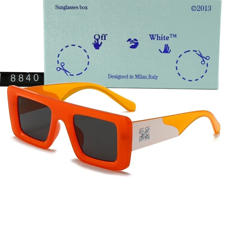 [DX34-2] High-end summer sunglasses with big face and slimming effect (8840)