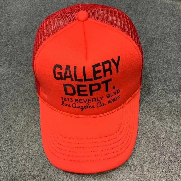 Mesh baseball cap breathable letters