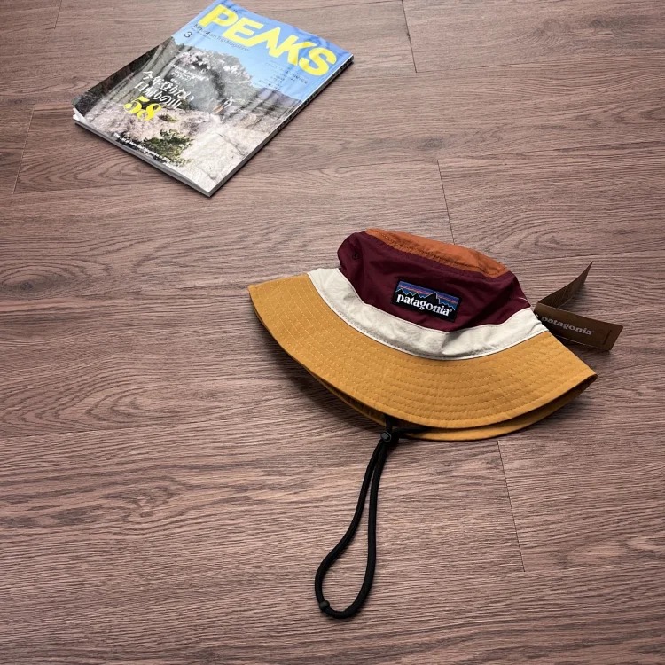 (Best Qua...)pata outdoor contrasting color functional workwear summer fisherman hat sun hat fishing hat hiking and hiking