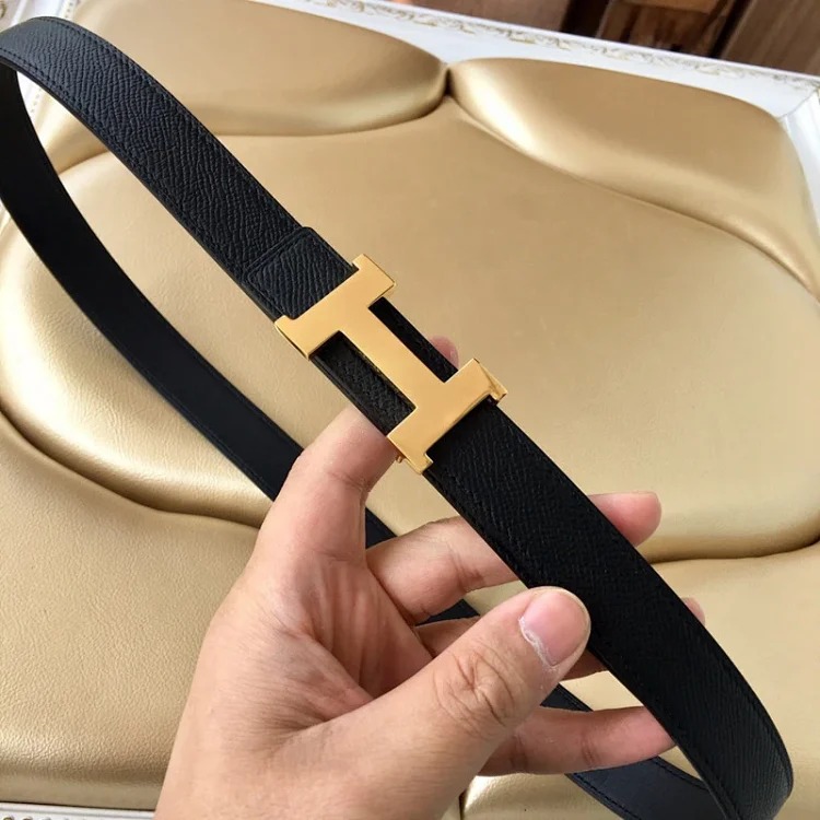High-end jeans women's casual fashion belt decorative belt