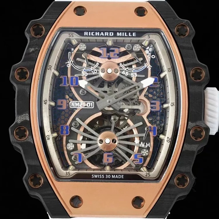 RM factory creates a real aircraft on the wrist: RM 21-01 aerodynamic tourbillon watch