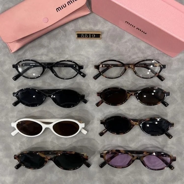 New same style sunglasses retro sunglasses UV oval sun protection