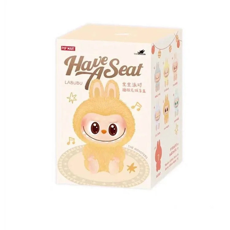 2nd generation sit-down party vinyl plush doll