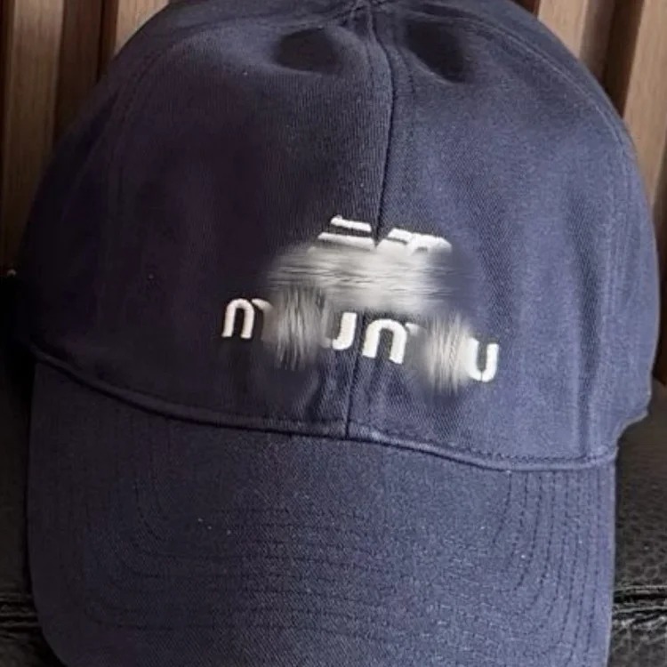 Mumu×New Balece’s new joint denim denim baseball cap for men and women with face-friendly small baseball trendy hat