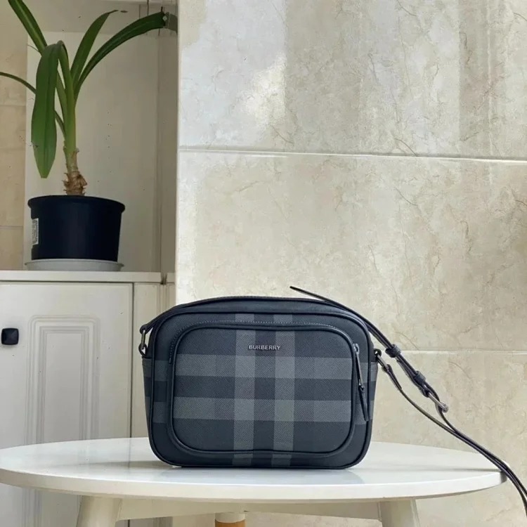 New Fashion Men's Computer Bag Diamond Premium Chain Shoulder Crossbody Bag for Women-2595 image 4