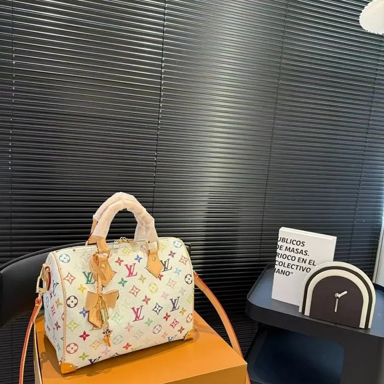 YY08-Fashion retro printed bag image 6