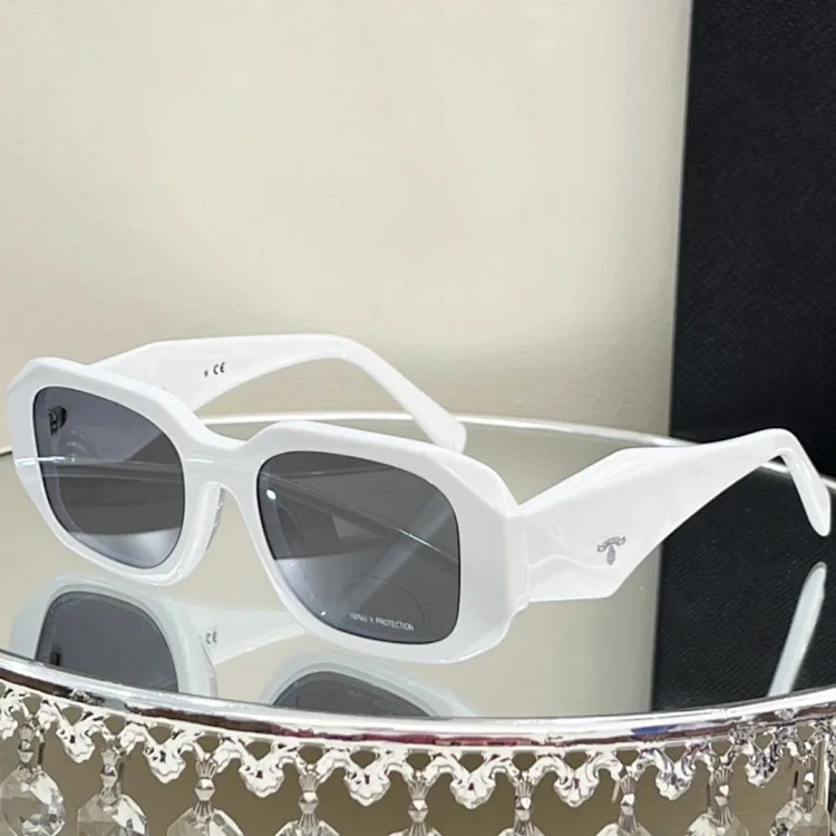 New Pujia sunglasses European and American fashionable retro hottie anti-UV simple SPR17W sunglasses cross-border