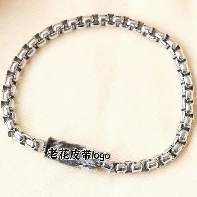 Louis Vuitton Perfume Bottle Old Flower Leather Bracelet Rotatable Open Bracelet Personalized Versatile Manufacturer Wholesale Popular Bracelet
