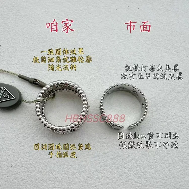 V gold thick-plated 18K gold four-leaf clover kaleidoscope flower petals ring ring manufacturer direct sales gold-plated new model