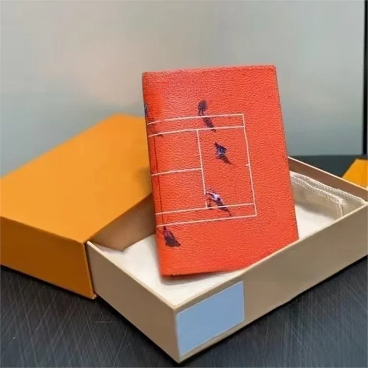 Popular holiday series small fresh graffiti passport holder wallet passport cover document bag passport card holder wallet series