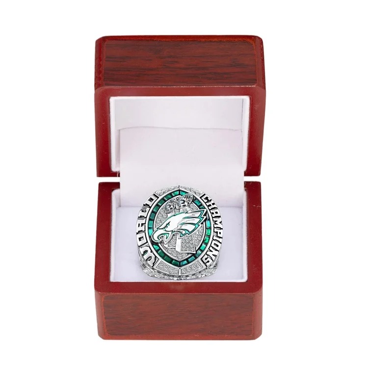 Cross-border hot selling NFL 2024-2025 Philadelphia Eagles championship ring Philadelphia HURTS men's ring manufacturer