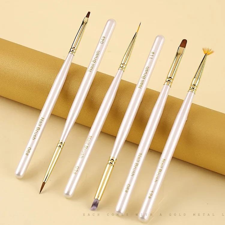 Japanese style nail art pen special pen set commonly used in nail salons phototherapy pen smudge gradient pen autumn chrysanthemum pen lace brush(pic16) Japanese style nail art pen special pen set commonly used in nail salons phototherapy pen smudge gradient pen autumn chrysanthemum pen lace brush