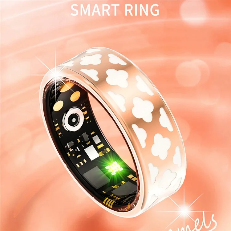 Cross-border new R10M smart ring enamel craft blood pressure sleep heart rate blood oxygen sports pedometer ring