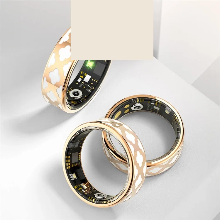 Cross-border new R10M smart ring enamel craft blood pressure sleep heart rate blood oxygen sports pedometer ring