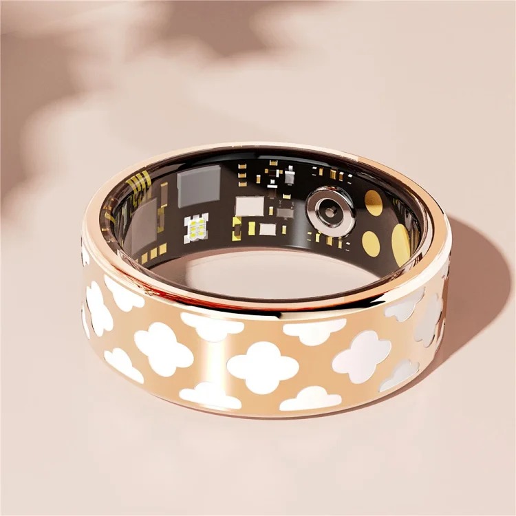 Cross-border new R10M smart ring enamel craft blood pressure sleep heart rate blood oxygen sports pedometer ring