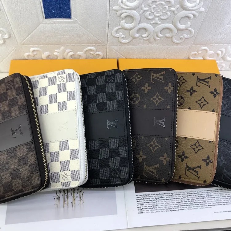 Classic Fashion Plaid Print Wallet-CY