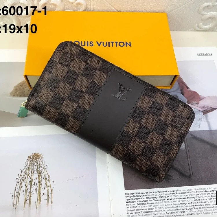 Classic Fashion Plaid Print Wallet-CY