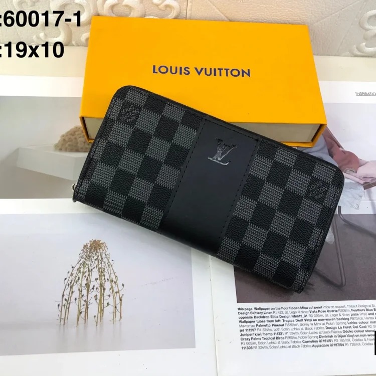 Classic Fashion Plaid Print Wallet-CY