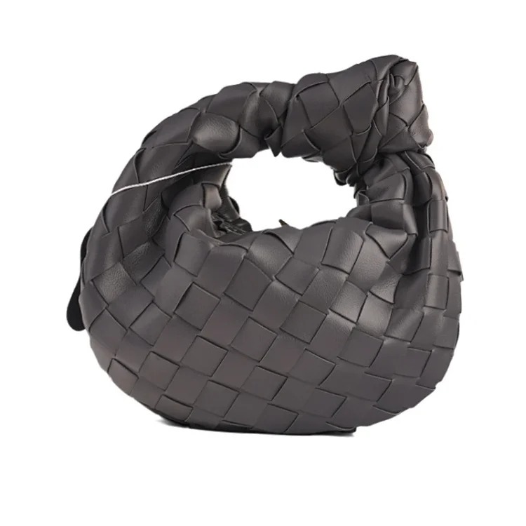 2025 Spring Commuting 2024mini Portable Cloud Bag Handmade Woven Armpit Bag Pillow Bag Hot Selling Women's Bag