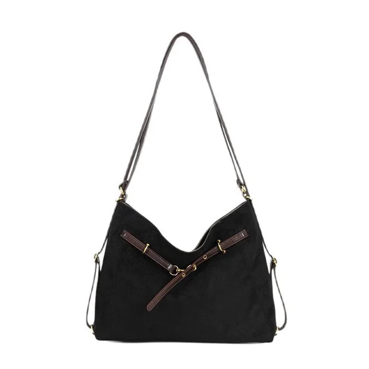 Souvenir shoulder crossbody bag for women, new fashion, high-end, light luxury, versatile commuting large capacity tote bag