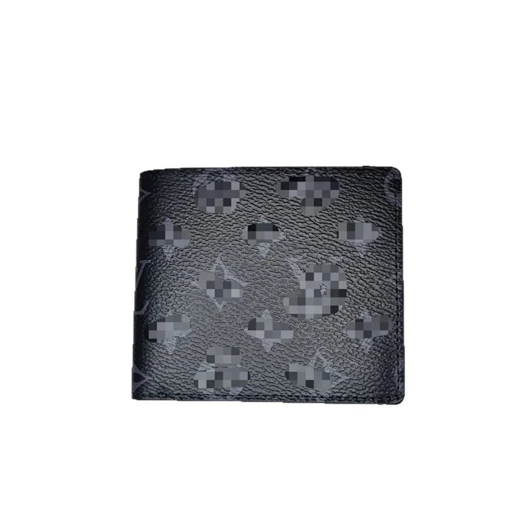 Classic Western-Style Export Stock: Trendy, Best-Selling Men's Short Wallet featuring Allover Monogr