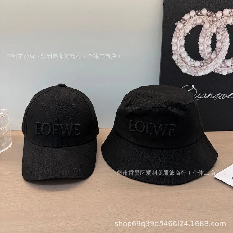 Cross-border wholesale fisherman hats for men and women Korean style student solid color hats new spring and summer letter embroidered sun hats