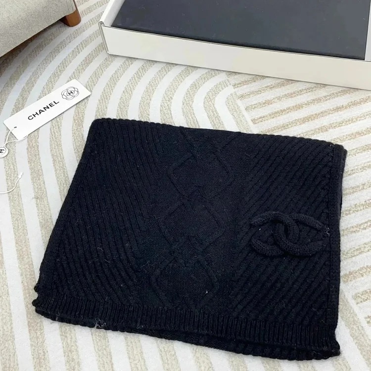 New autumn and winter cashmere knitted scarf-1453