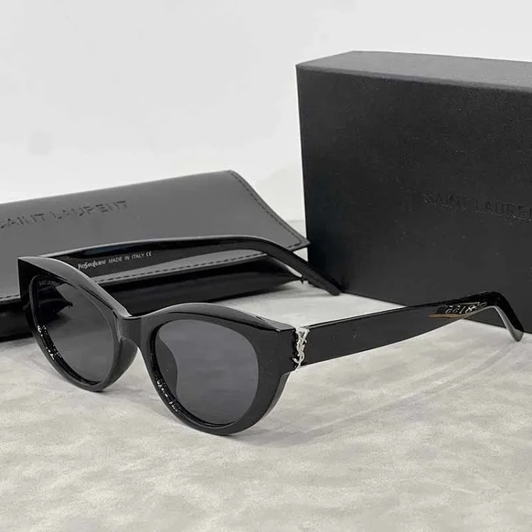 Small frame oval sunglasses