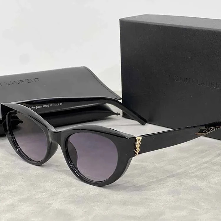 Small frame oval sunglasses
