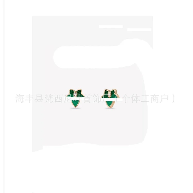 Tang Wei's same high Lola rose necklace bracelet sterling silver ivy three-leaf bracelet wholesale live broadcast exclusive