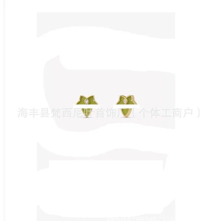 Tang Wei's same high Lola rose necklace bracelet sterling silver ivy three-leaf bracelet wholesale live broadcast exclusive