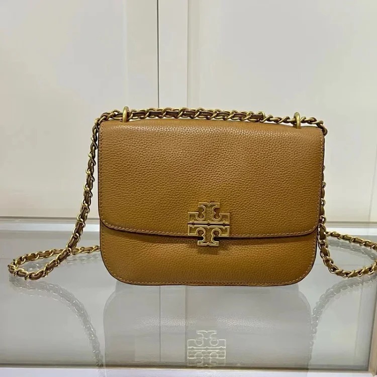 Torty Burch new tofu bag chain shoulder armpit bag high-end fashion versatile portable small square bag for women(pic2) Torty Burch new tofu bag chain shoulder armpit bag high-end fashion versatile portable small square bag for women