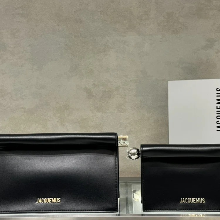 Flip envelope envelope bag 2026 new Jacquemus magnetic roll cover minimalist style bag shoulder crossbody women's bag light luxury image 2
