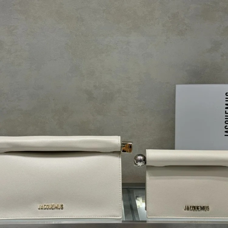Flip envelope envelope bag 2026 new Jacquemus magnetic roll cover minimalist style bag shoulder crossbody women's bag light luxury image 3
