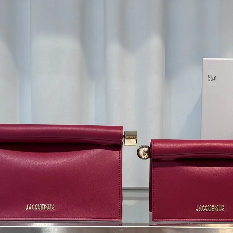 Flip envelope envelope bag 2026 new Jacquemus magnetic roll cover minimalist style bag shoulder crossbody women's bag light luxury image 5