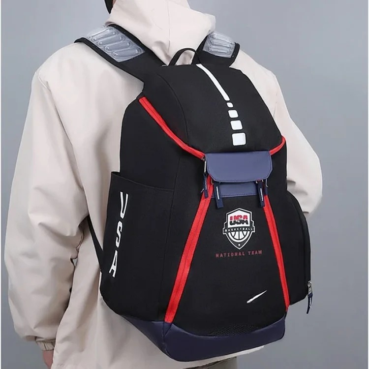 L2N-6 Fashion Sports Backpack Large Capacity Versatile Basketball Bag School Bag