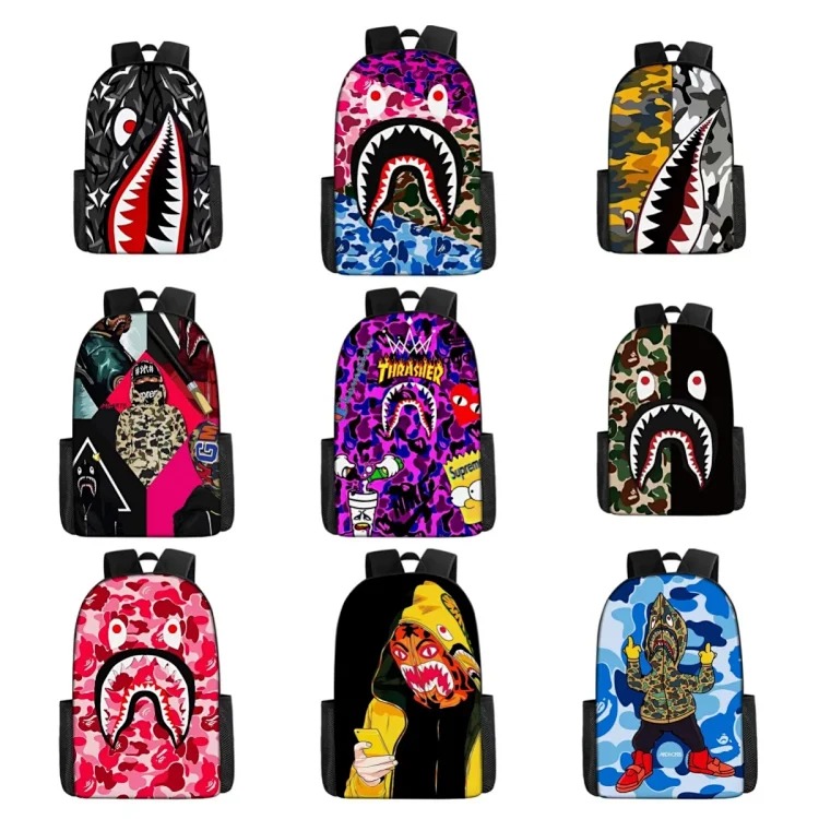 Backpack, personalized backpack, fashionable and casual-008