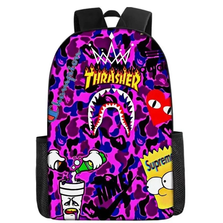 Backpack, personalized backpack, fashionable and casual-008
