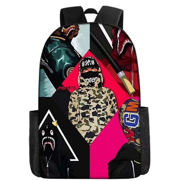 Backpack, personalized backpack, fashionable and casual-008