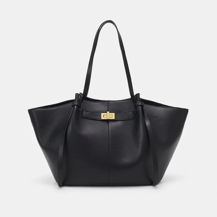 Cross-border commuting large-capacity tote bag for women 2025 new Korean style fashion armpit bag simple casual women's bag