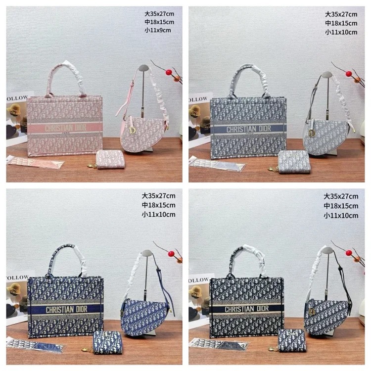 HB12--Trendy new versatile bag combination handbag ba-03-05 (affects secondary sales and will not be returned or exchanged)