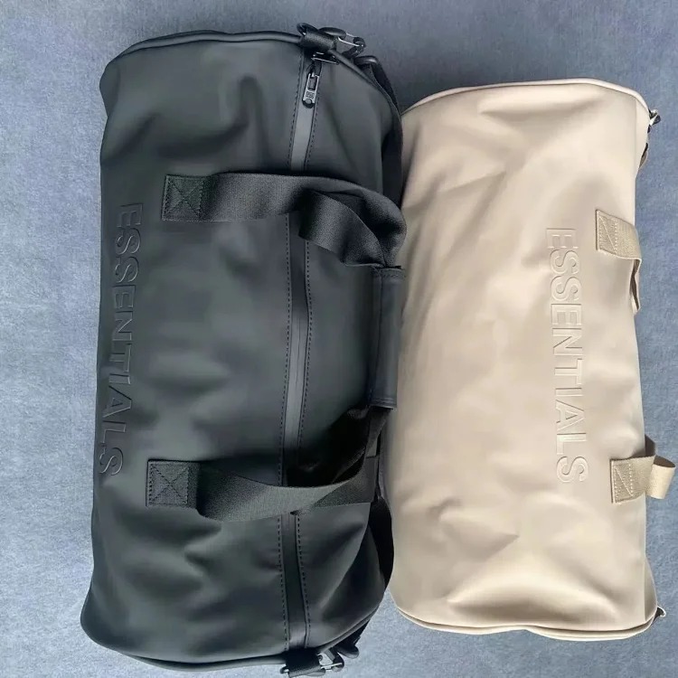 Fear of God FOG fitness bag ESSENTIALSpu leather small dry and wet separation travel bag handbag 24ss