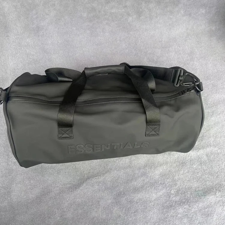 Fear of God FOG fitness bag ESSENTIALSpu leather small dry and wet separation travel bag handbag 24ss