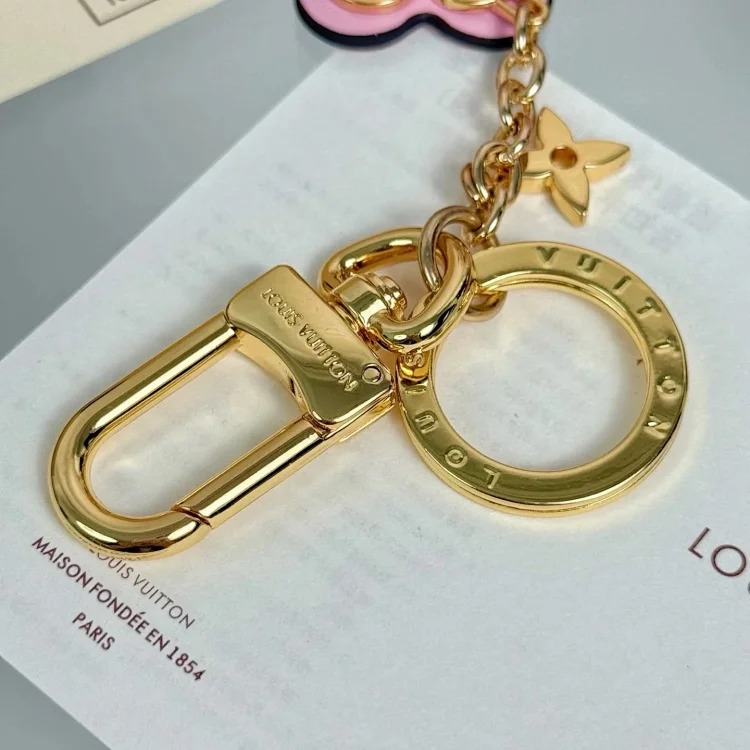 XXX-LYWD petal buckle bag pendant keychain-3642