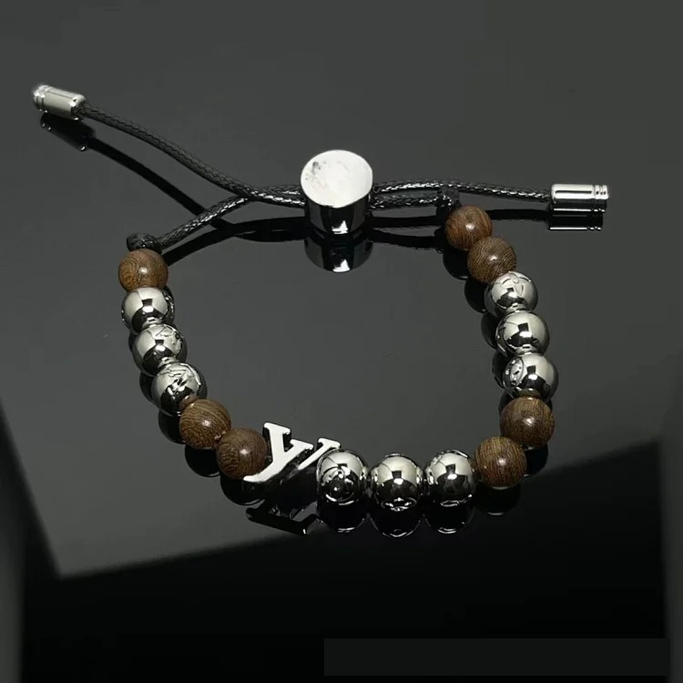 European and American style colorful beaded bracelet, temperament, Internet celebrity style, titanium steel, light luxury, niche design, high-end beaded chain