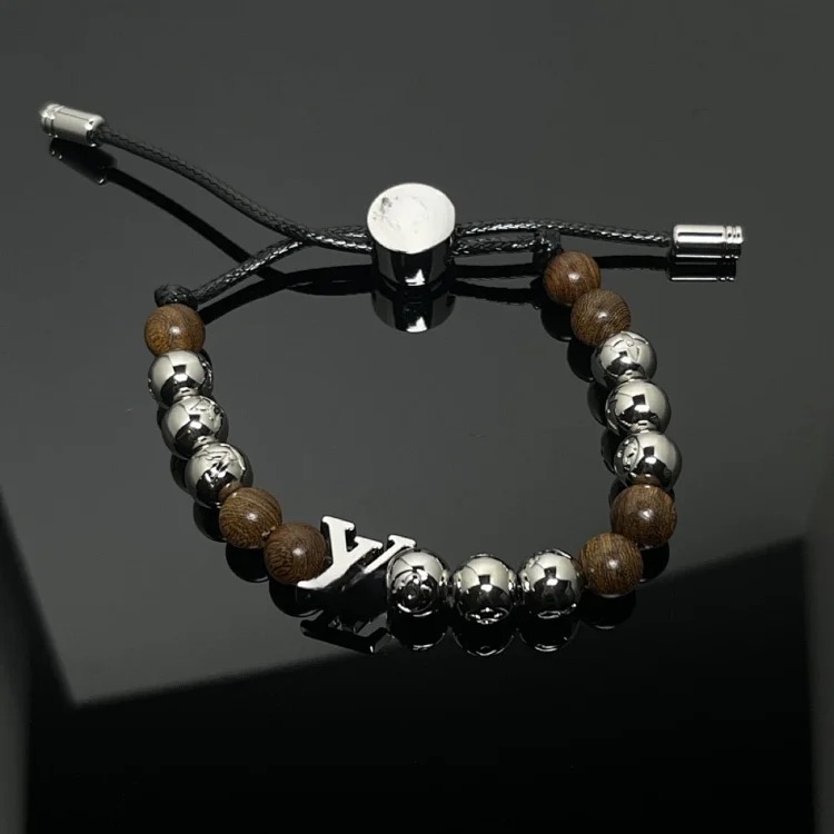 European and American style colorful beaded bracelet, temperament, Internet celebrity style, titanium steel, light luxury, niche design, high-end beaded chain